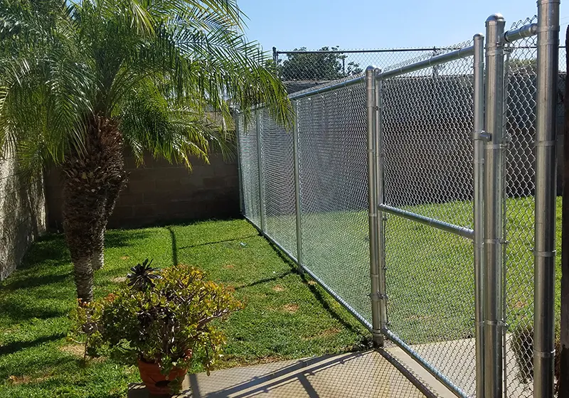 Safe & Secure Chain Link Dog Run Fence La Habra, CA