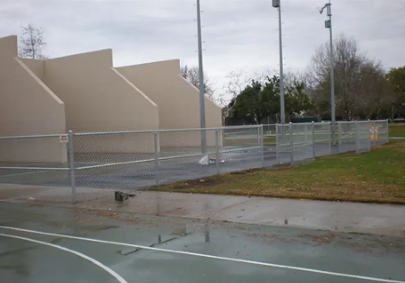 Sports Field Chain Link Fence Installation Placentia